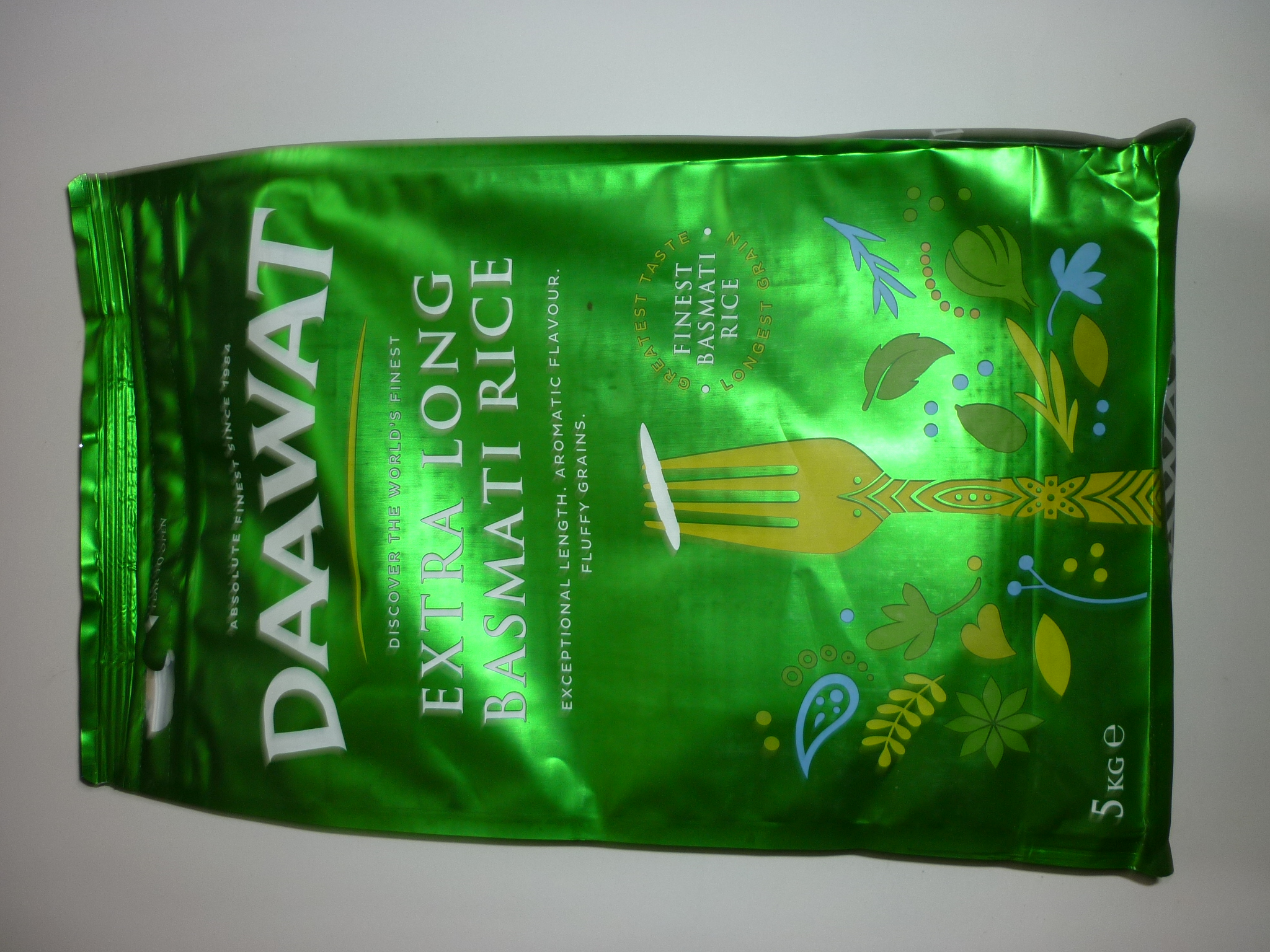 KAALAR EXTRA LONG BASMATI RICE_GREEN